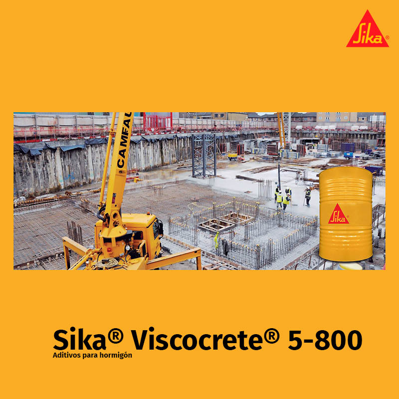 Sika® Viscocrete® 5-800 – Aplitek SRL